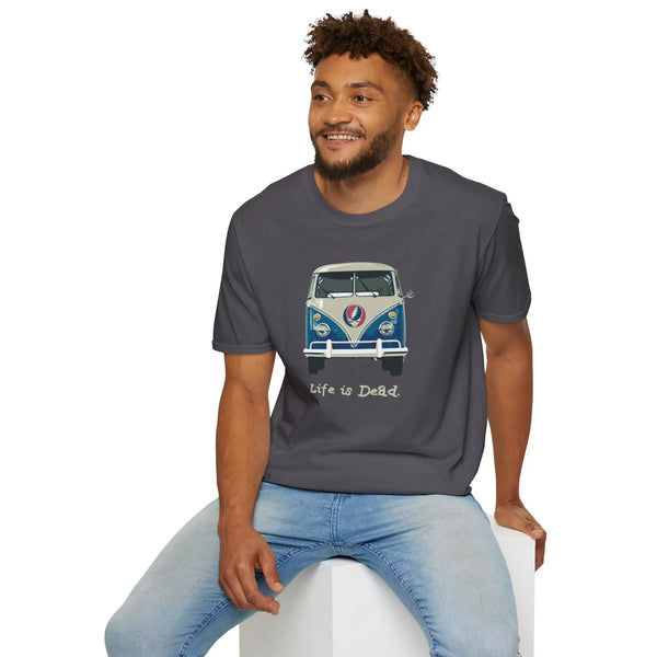 Grateful Dead - Grateful Dead - Life is dead. The Bus T-Shirt - StealieShop